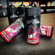 Load image into Gallery viewer, Drip FX Eliquid- Berry Glazed Cheesecake 100ml
