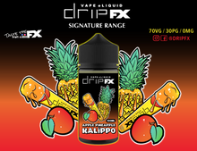 Load image into Gallery viewer, Drip FX Eliquid- Apple Pineapple Kalippo 100ml
