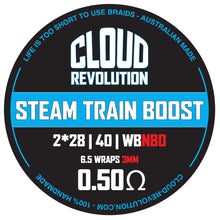 Load image into Gallery viewer, Cloud Revolution- Steam Train Fused Claptons
