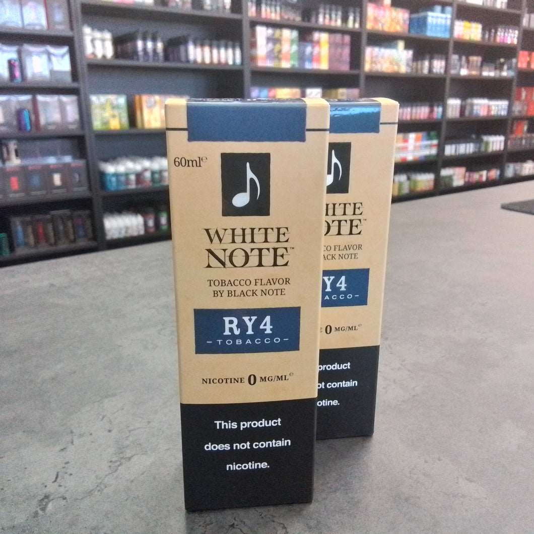 White Note- RY4 Tobacco 60ml