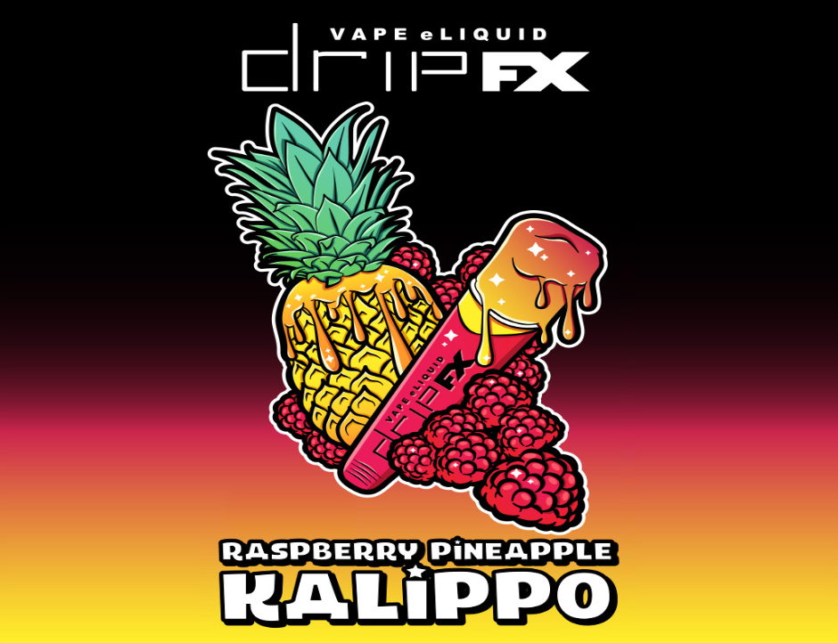 Drip FX Eliquid- Raspberry Pineapple Kalippo 60ml