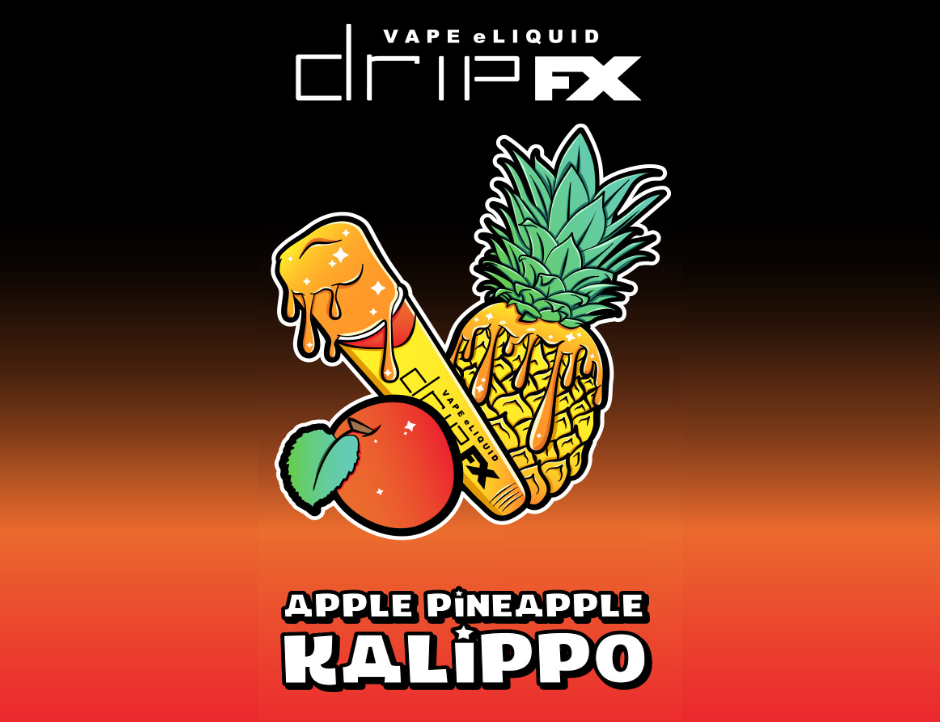 Drip FX Eliquid- Apple Pineapple Kalippo 60ml