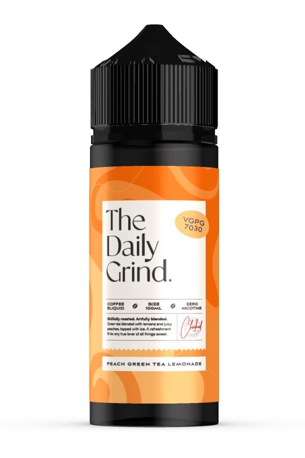 The Daily Grind E-Liquid- Peach Green Tea Lemonade 100ml