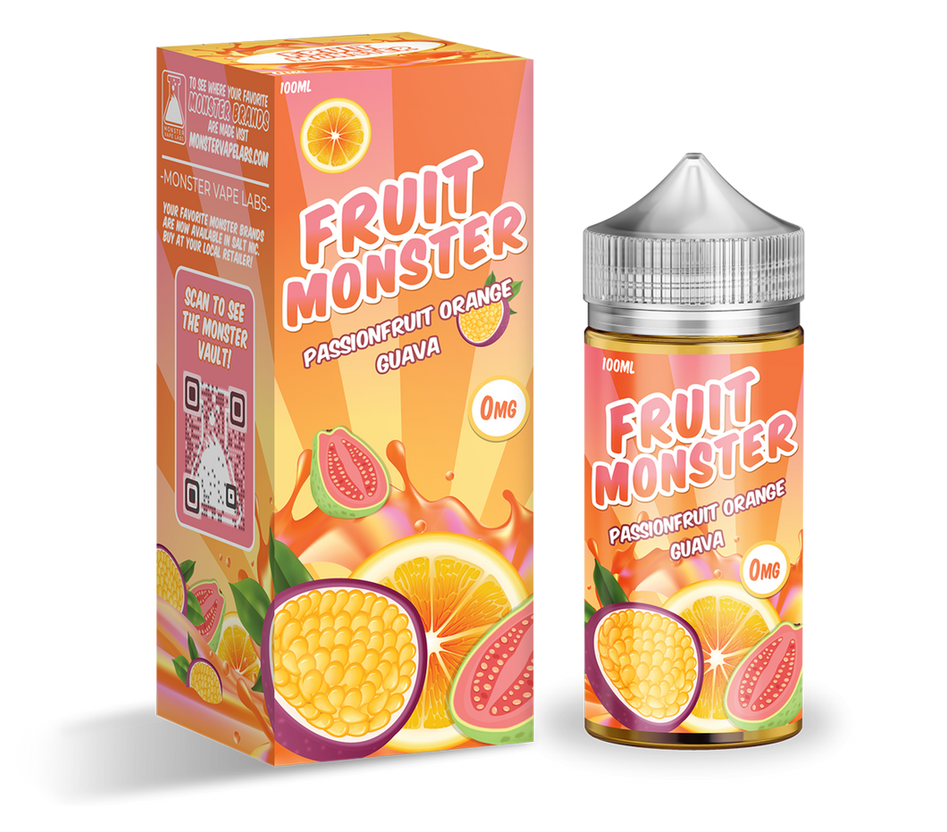 Fruit Monster- Passionfruit Orange Guava 100ml