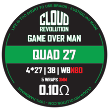 Load image into Gallery viewer, Cloud Revolution- Game Over Man Aliens
