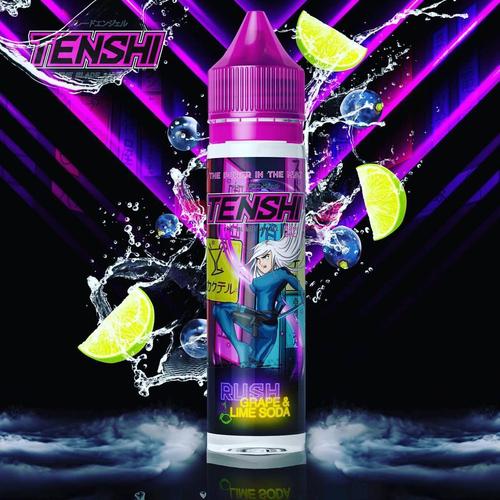 Tenshi Vapes- Rush - Grape & Lime Soda 60ml