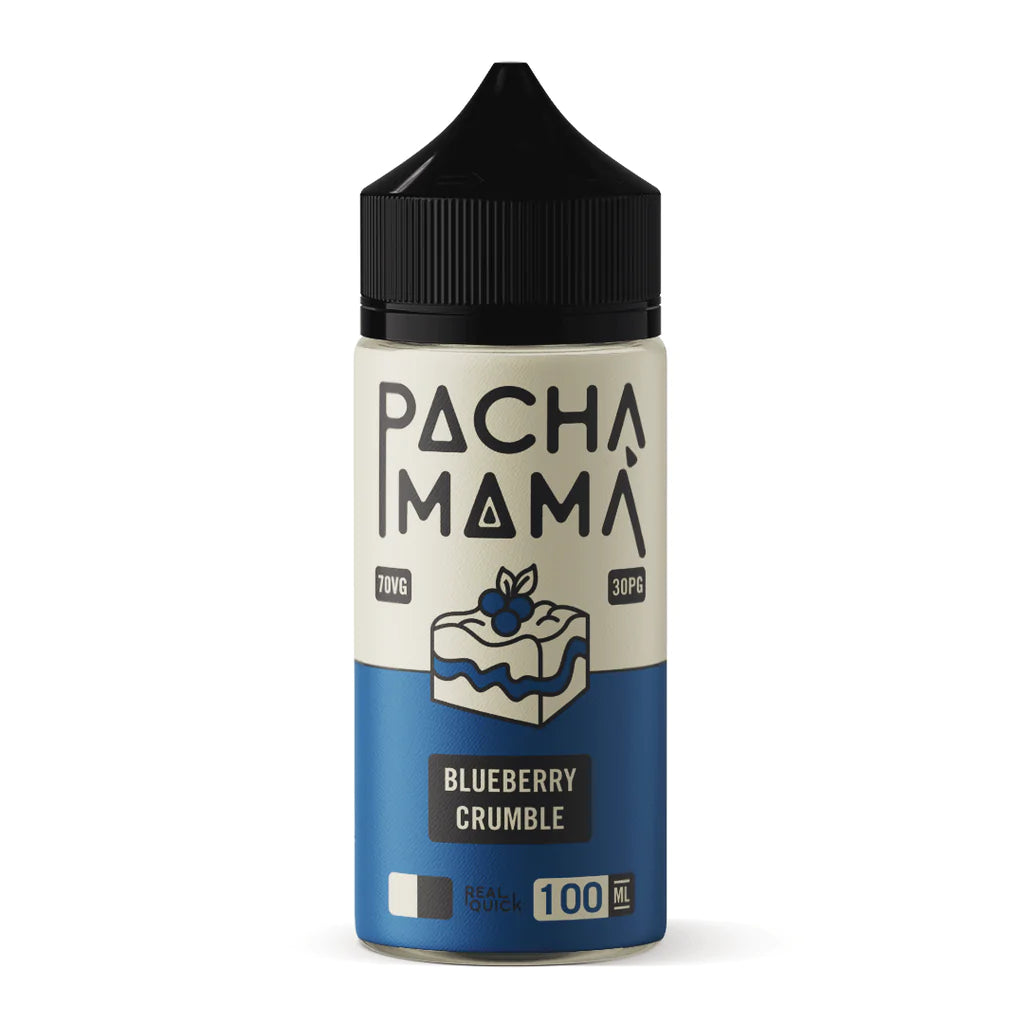 Pacha Mama Desserts- Blueberry Crumble 100ml