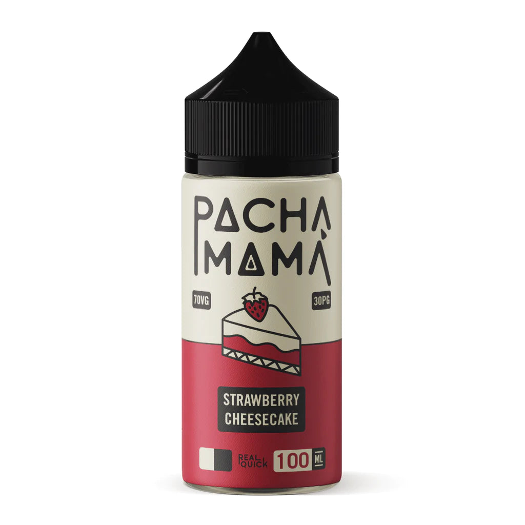 Pacha Mama Desserts- Strawberry Cheesecake 100ml