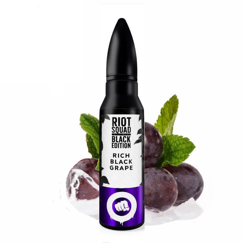 Riot Squad Black Edition- Rick Black Grape 60ml