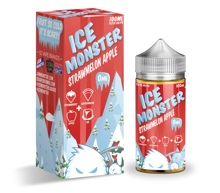 Ice Monster- Strawmelon Apple 100ml