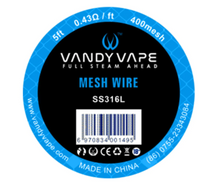 Load image into Gallery viewer, Vandy Vape- Mesh Wire Spool 5ft
