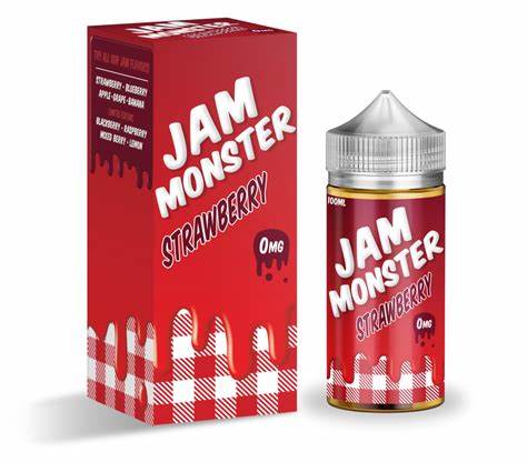 Jam Monster- Strawberry 100ml