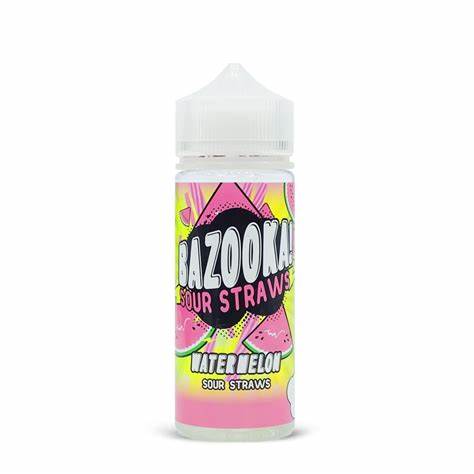 Bazooka- Sour Straws Watermelon 100ml